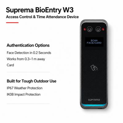 Suprema BioEntry W3