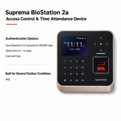 Suprema BioStation 2a