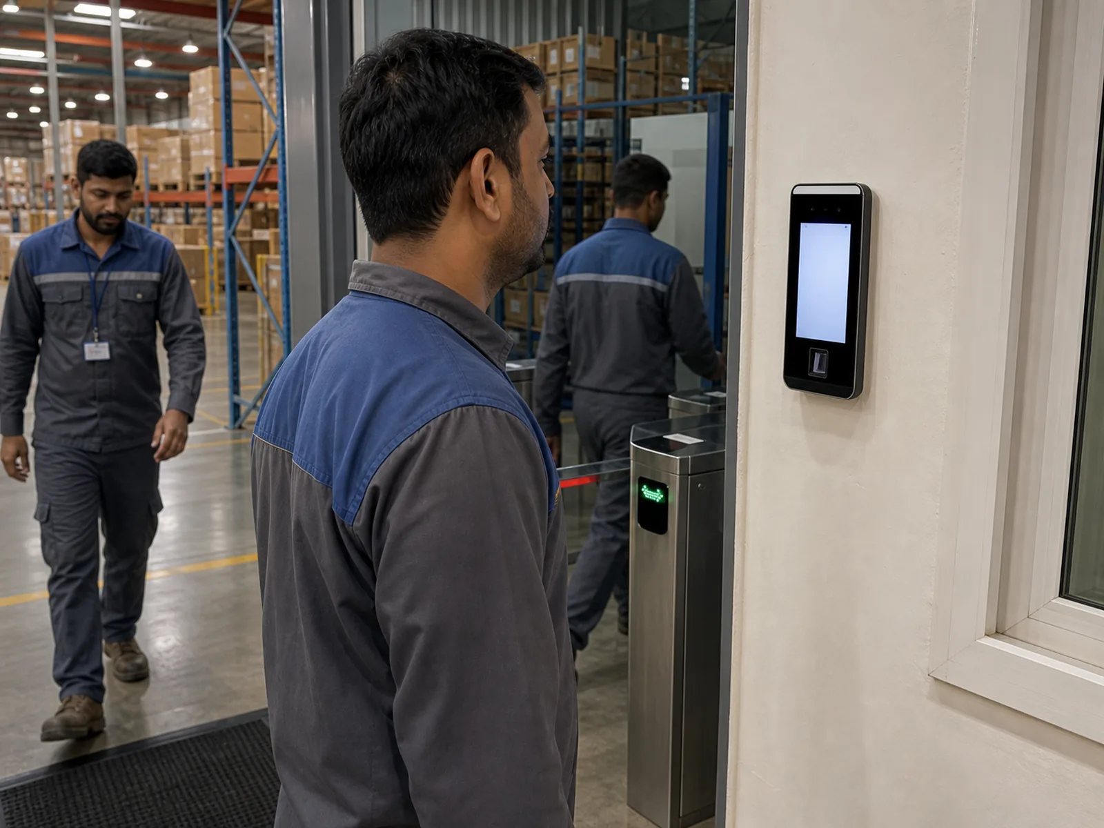 Attendance System for Factories in Oman with shift attendance device