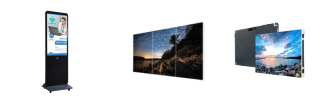 Digital Signage Products Collage
