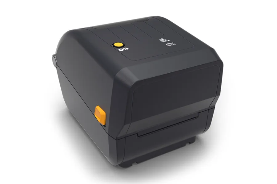 Zebra ZD230 desktop barcode printer for retail and warehouse labels in Oman