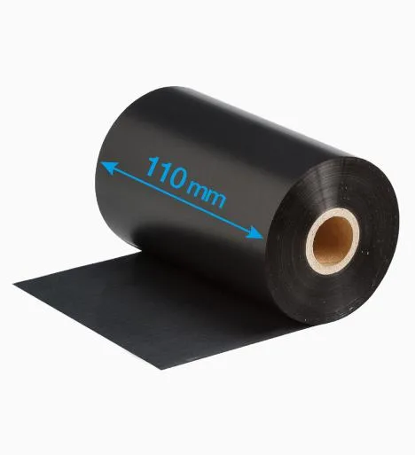 Wax resin thermal transfer ribbon 110mm x 300m for durable labels in Oman